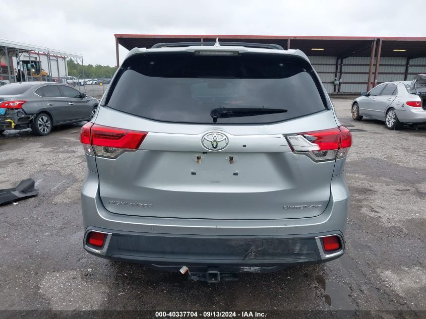 2019 Toyota Highlander Limited/Ltd Platinum VIN: 5TDDZRFH3KS944545 Lot: 40337704