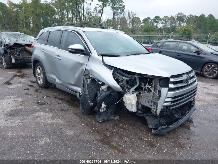 2019 TOYOTA HIGHLANDER LIMITED - 5TDDZRFH3KS944545