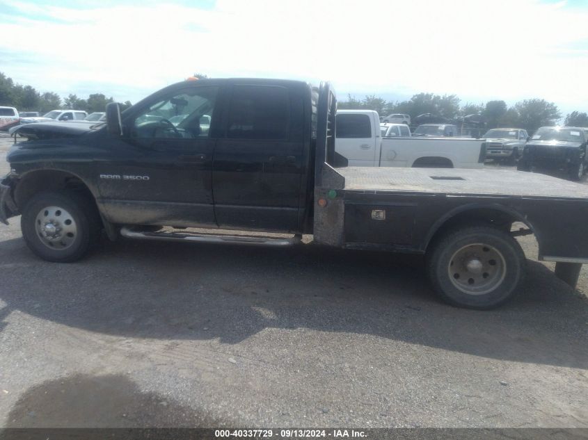 2003 Dodge Ram 3500 St/Slt/Laramie VIN: 3D7MU48C73G806208 Lot: 40337729