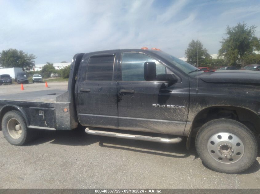 2003 Dodge Ram 3500 St/Slt/Laramie VIN: 3D7MU48C73G806208 Lot: 40337729