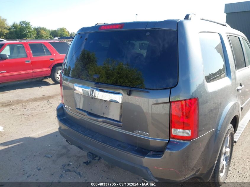 2011 Honda Pilot Exl VIN: 5FNYF4H65BB007337 Lot: 40337735