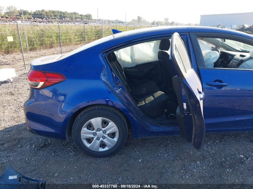 2018 Kia Forte Lx VIN: 3KPFK4A7XKE181852 Lot: 40337760