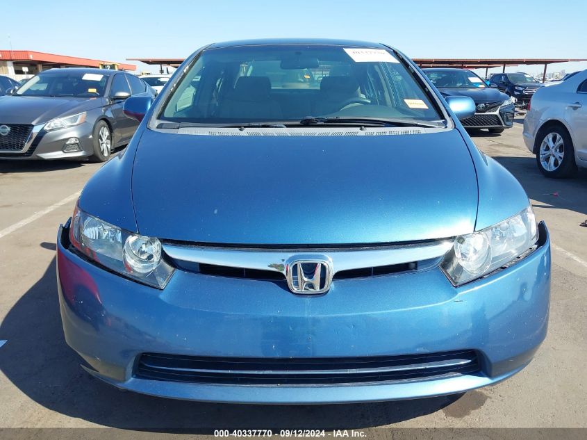 2007 Honda Civic Lx VIN: JHMFA16507S006961 Lot: 40337770