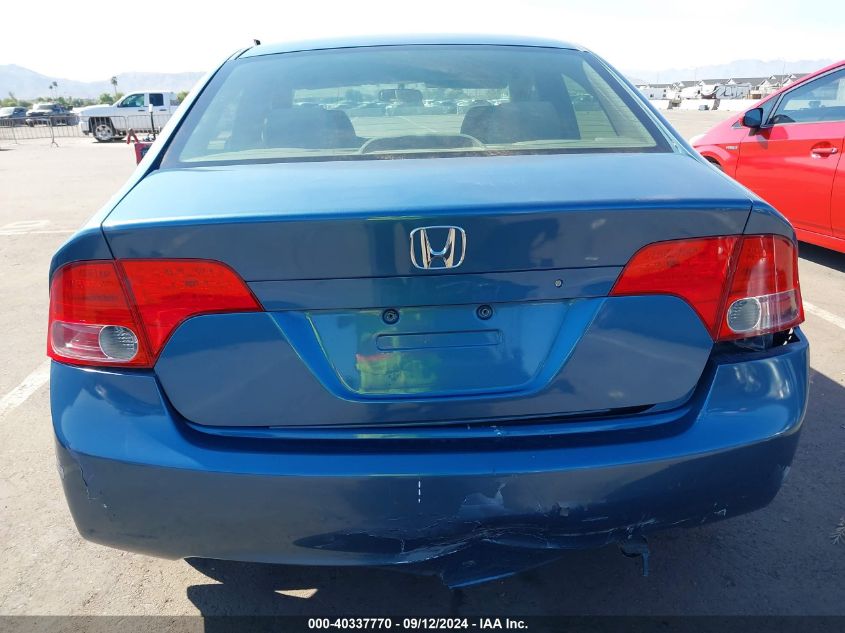 2007 Honda Civic Lx VIN: JHMFA16507S006961 Lot: 40337770