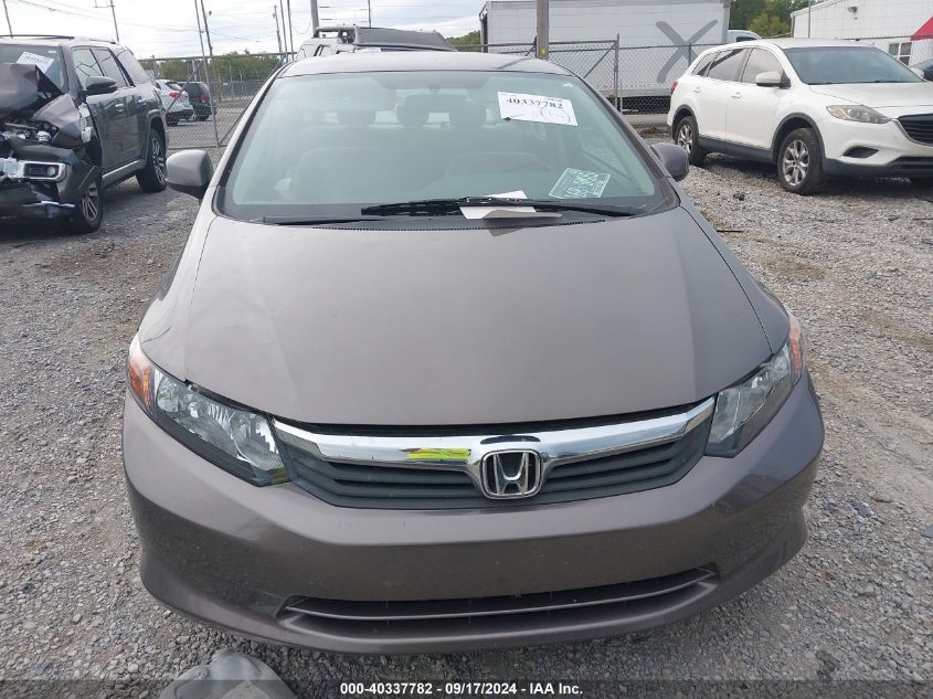 2HGFB2F54CH564769 2012 Honda Civic Lx