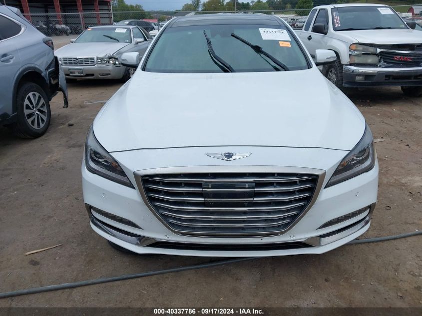 2018 Genesis G80 3.8 VIN: KMHGN4JE5JU233752 Lot: 40337786