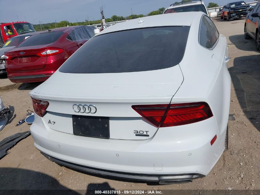 2016 Audi A7 3.0T Premium Plus VIN: WAU2GAFC5GN159800 Lot: 40337815