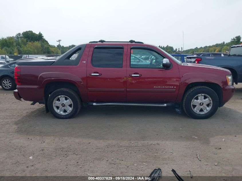 2008 Chevrolet Avalanche 1500 Lt VIN: 3GNFK12398G115311 Lot: 40337829