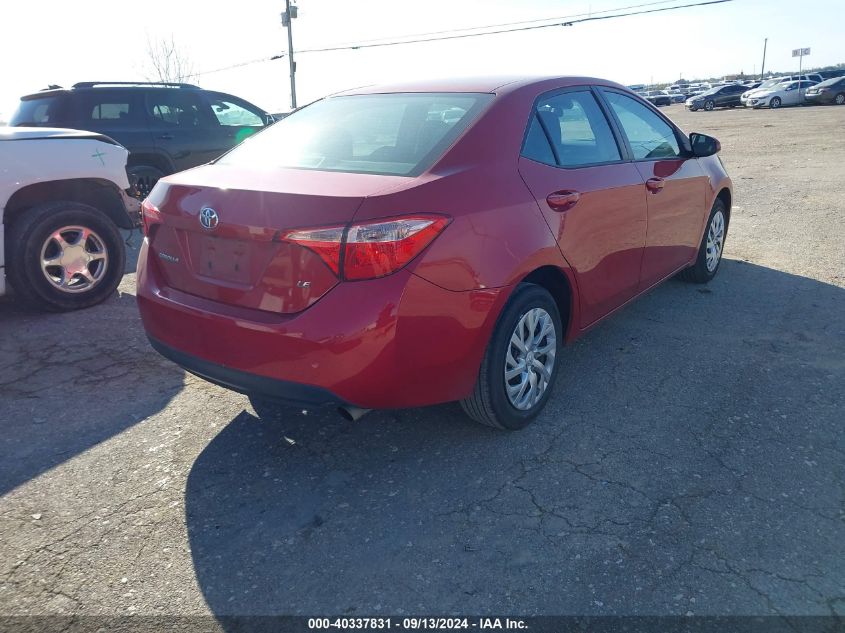 2017 TOYOTA COROLLA LE - 5YFBURHE7HP734475