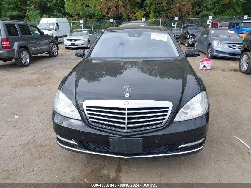 2012 Mercedes-Benz S 550 550 4Matic VIN: WDDNG9EB1CA453340 Lot: 40337843