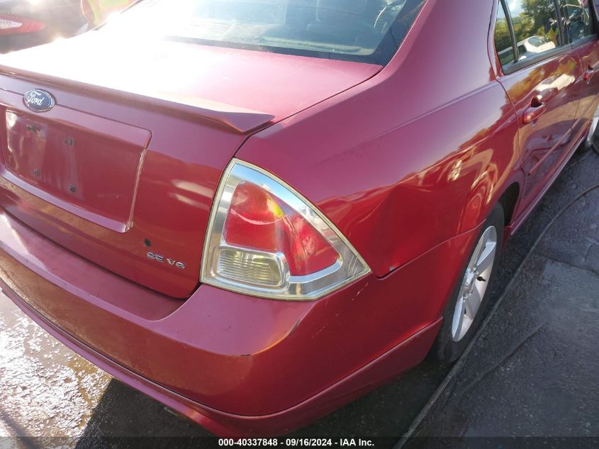 2006 Ford Fusion Se VIN: 3FAHP07176R249231 Lot: 40337848