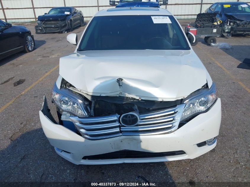 2011 Toyota Avalon Limited VIN: 4T1BK3DB6BU418554 Lot: 40337873