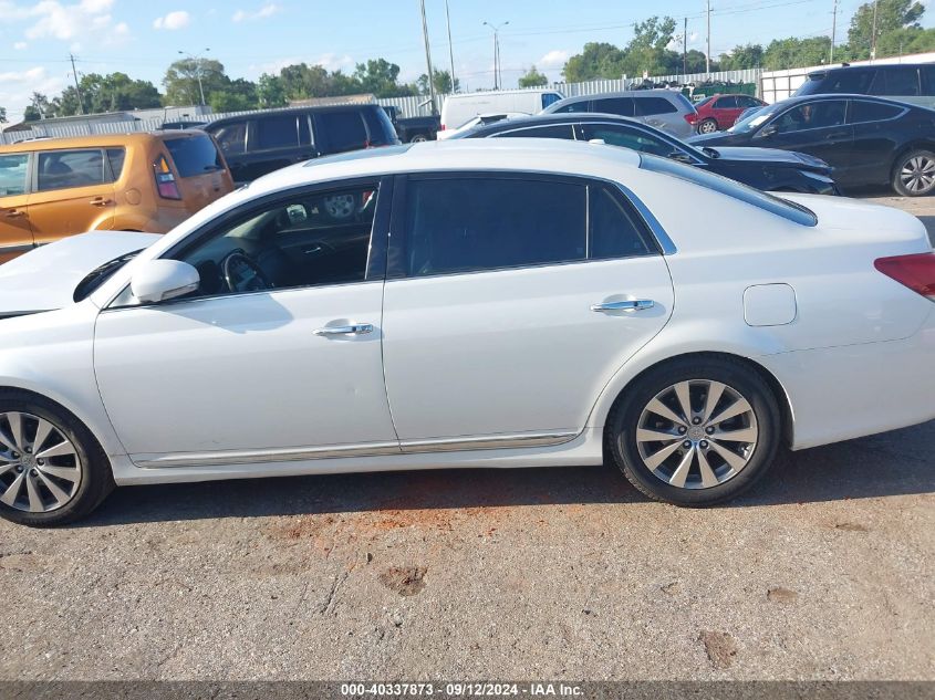 2011 Toyota Avalon Limited VIN: 4T1BK3DB6BU418554 Lot: 40337873