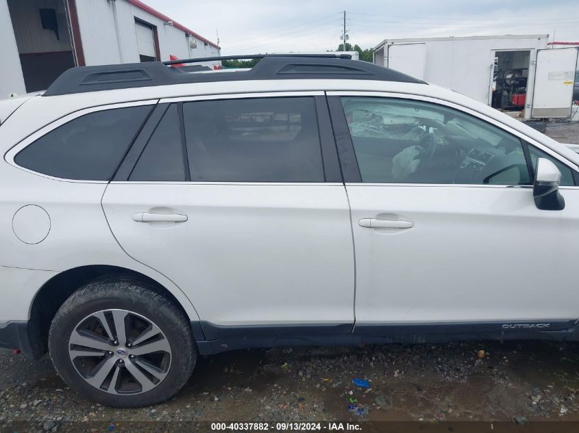 2018 Subaru Outback 3.6R Limited VIN: 4S4BSENCXJ3351982 Lot: 40337882