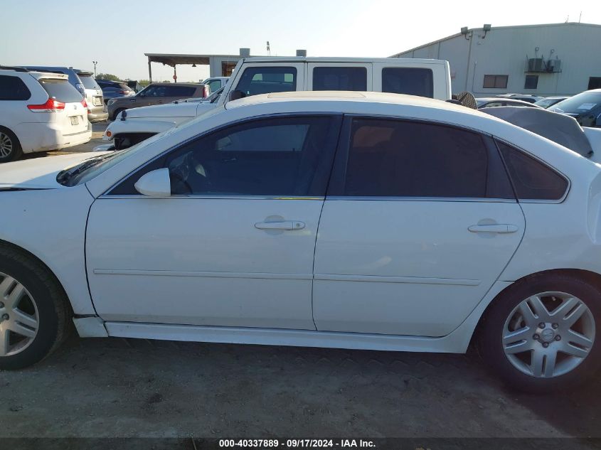 2012 Chevrolet Impala Lt VIN: 2G1WG5E39C1248366 Lot: 40337889