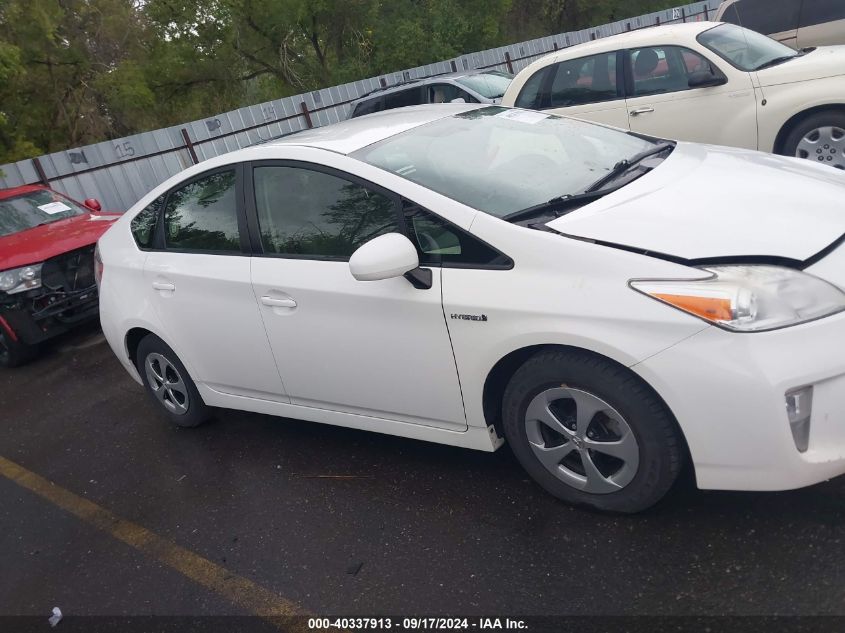 JTDKN3DU7D5643589 2013 Toyota Prius Two