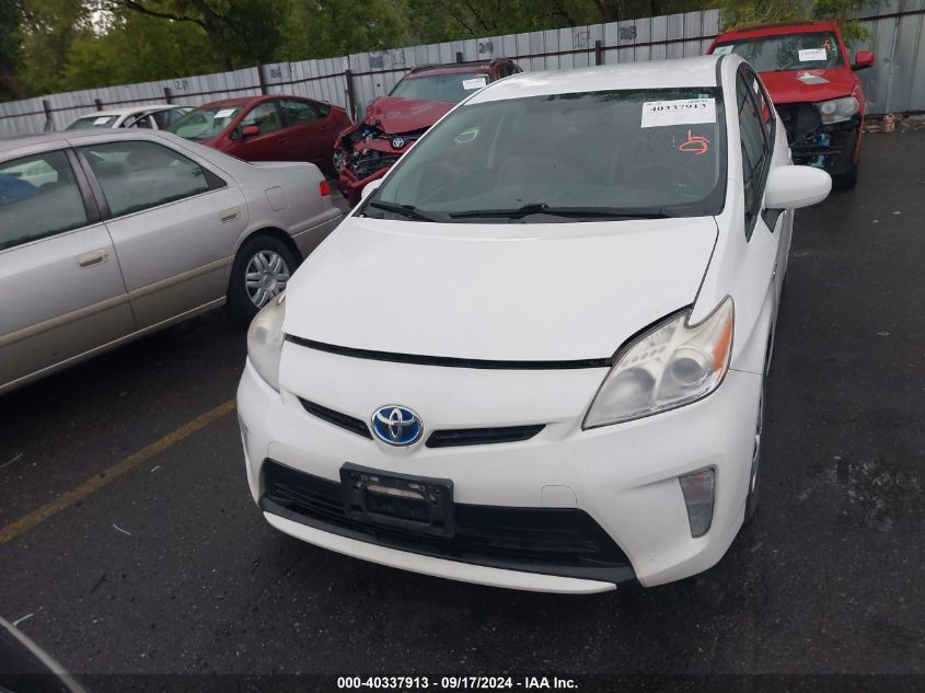 JTDKN3DU7D5643589 2013 Toyota Prius Two