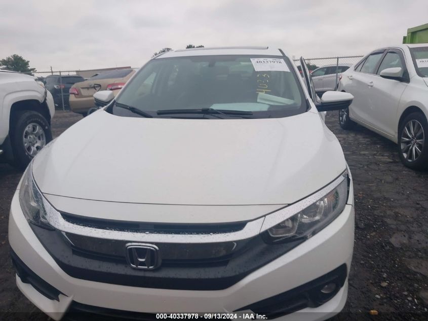 2018 Honda Civic Exl VIN: JHMFC1F76JX041638 Lot: 40337978