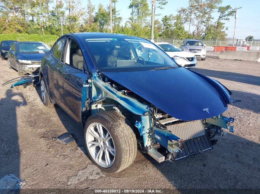 2023 TESLA MODEL Y AWD/LONG RANGE DUAL MOTOR ALL-WHEEL DRIVE - 7SAYGDEE5PA061110