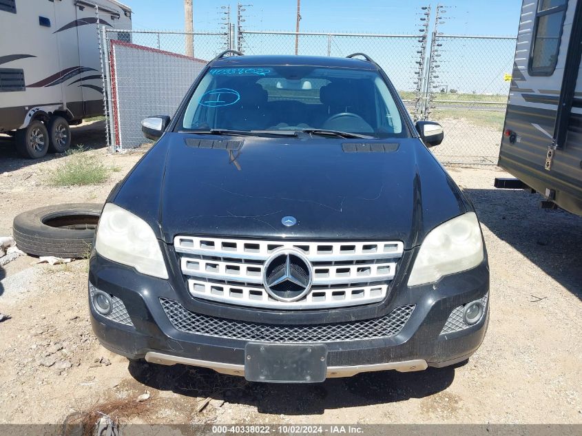 4JGBB8GB7AA558539 2010 Mercedes-Benz Ml 350 4Matic