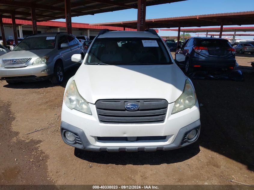 2013 Subaru Outback 2.5I Premium VIN: 4S4BRBCCXD3247705 Lot: 40338023