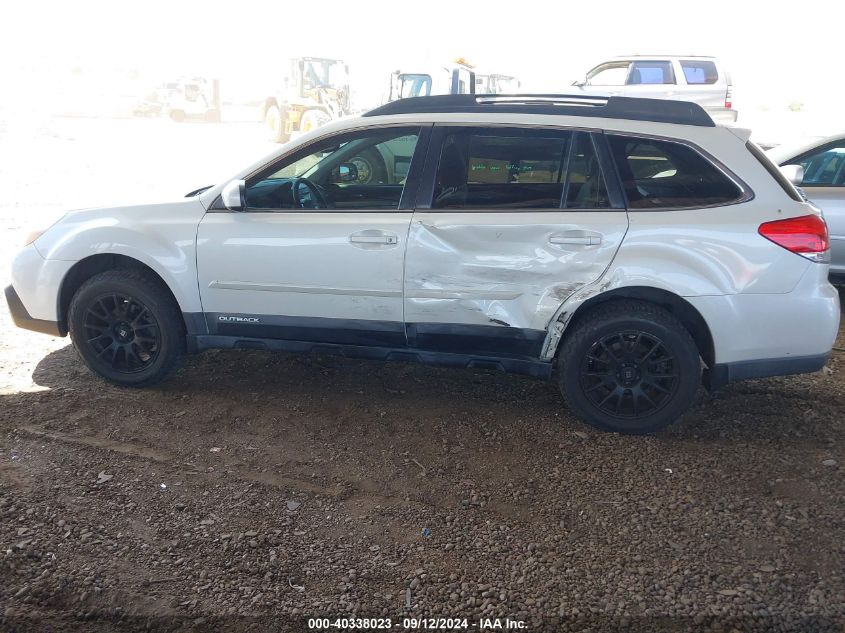 2013 Subaru Outback 2.5I Premium VIN: 4S4BRBCCXD3247705 Lot: 40338023