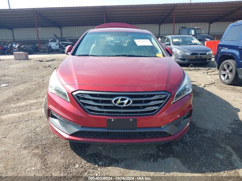 2016 Hyundai Sonata Sport VIN: 5NPE34AF1GH283125 Lot: 40338024