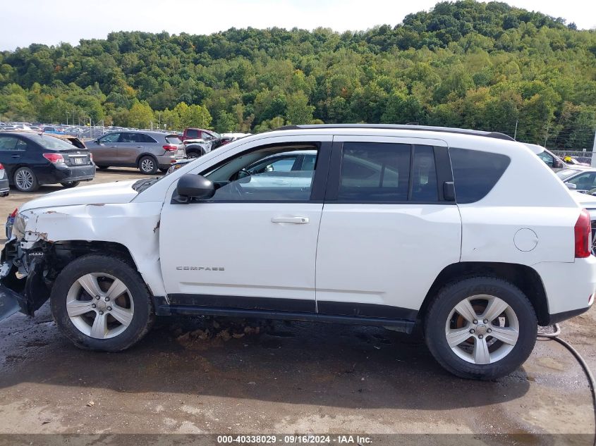 2016 Jeep Compass Sport VIN: 1C4NJDBBXGD781069 Lot: 40338029