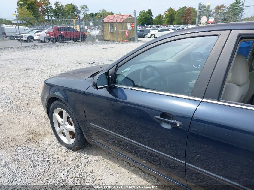 2007 Hyundai Sonata Gls VIN: 5NPET46C27H250830 Lot: 40338048