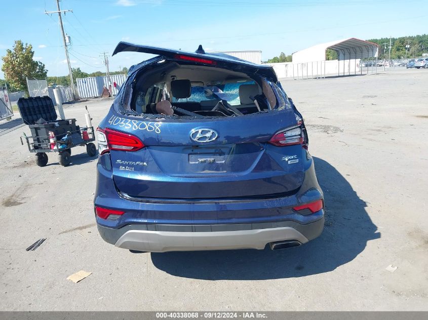 2017 Hyundai Santa Fe Sport 2.4L VIN: 5XYZTDLB9HG487241 Lot: 40338068