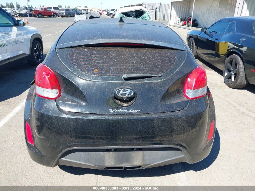 2016 Hyundai Veloster VIN: KMHTC6AD5GU276455 Lot: 40338083