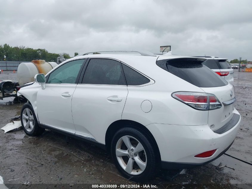 2T2ZK1BA1DC102010 2013 Lexus Rx 350