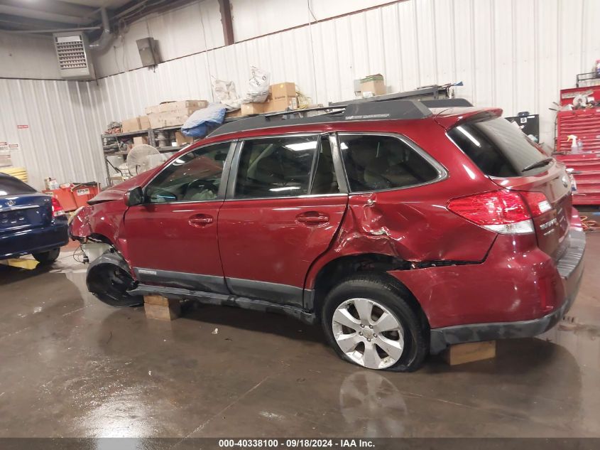 2011 Subaru Outback 2.5I Premium VIN: 4S4BRCBC4B3346203 Lot: 40338100