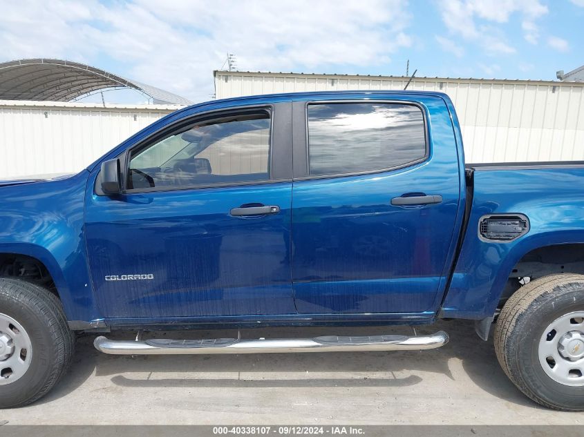 2019 Chevrolet Colorado 2Wd Work Truck VIN: 1GCGSBEA5K1344300 Lot: 40338107