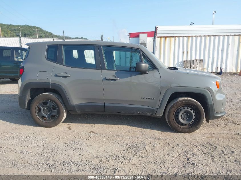 2019 Jeep Renegade Sport VIN: ZACNJBAB3KPK51040 Lot: 40338149