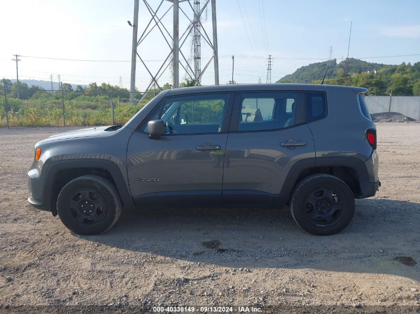 ZACNJBAB3KPK51040 2019 Jeep Renegade Sport