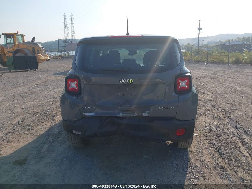 2019 Jeep Renegade Sport VIN: ZACNJBAB3KPK51040 Lot: 40338149