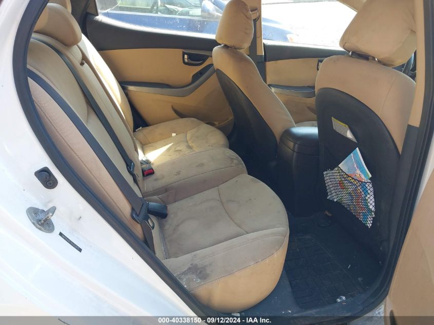 5NPDH4AE7DH303975 2013 Hyundai Elantra Gls