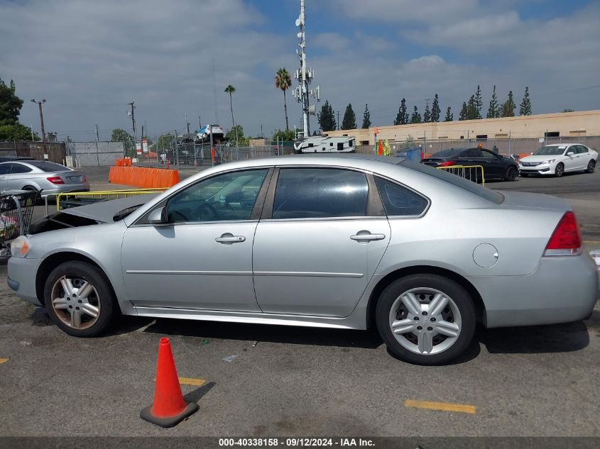 2012 Chevrolet Impala Police VIN: 2G1WD5E37C1143222 Lot: 40338158