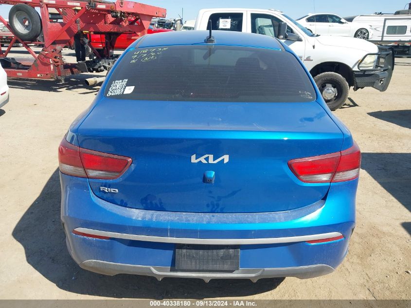 2023 Kia Rio Lx/S VIN: 3KPA24AD4PE582094 Lot: 40338180