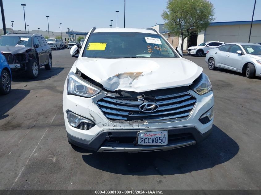 2016 Hyundai Santa Fe Se VIN: KM8SNDHF5GU144474 Lot: 40338183