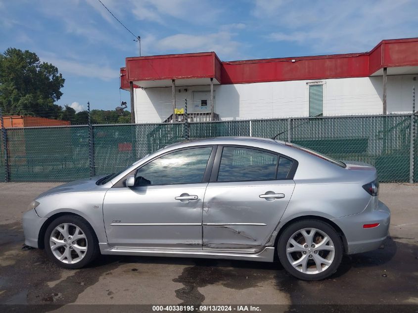 2008 Mazda Mazda3 S Grand Touring VIN: JM1BK323381854689 Lot: 40338195