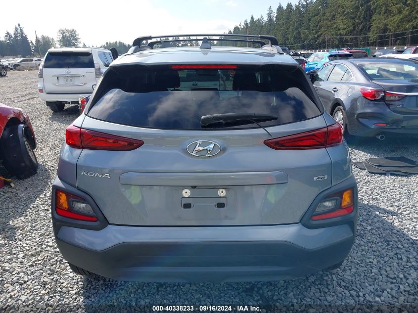 2021 Hyundai Kona Sel Plus VIN: KM8K6CAA0MU600978 Lot: 40338233