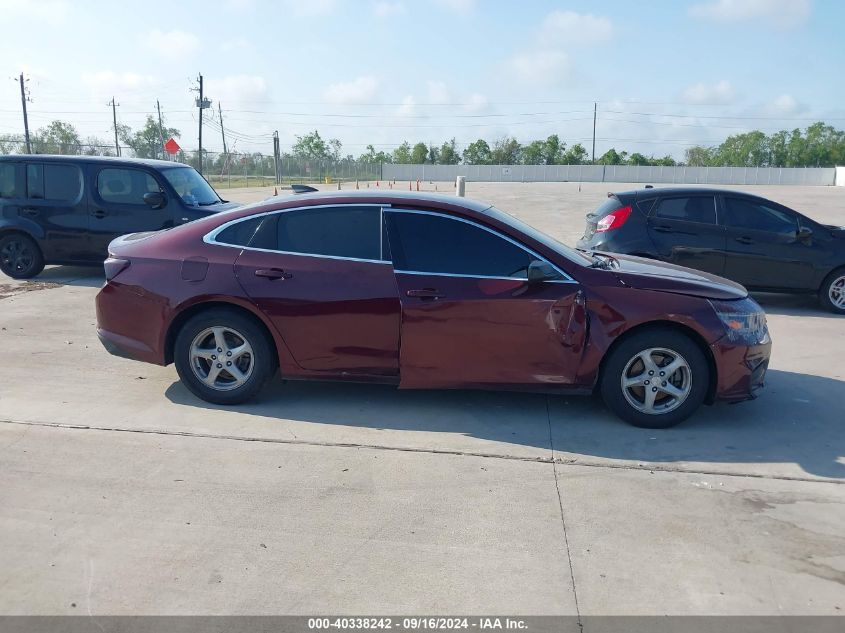 1G1ZB5STXGF174163 2016 Chevrolet Malibu Ls