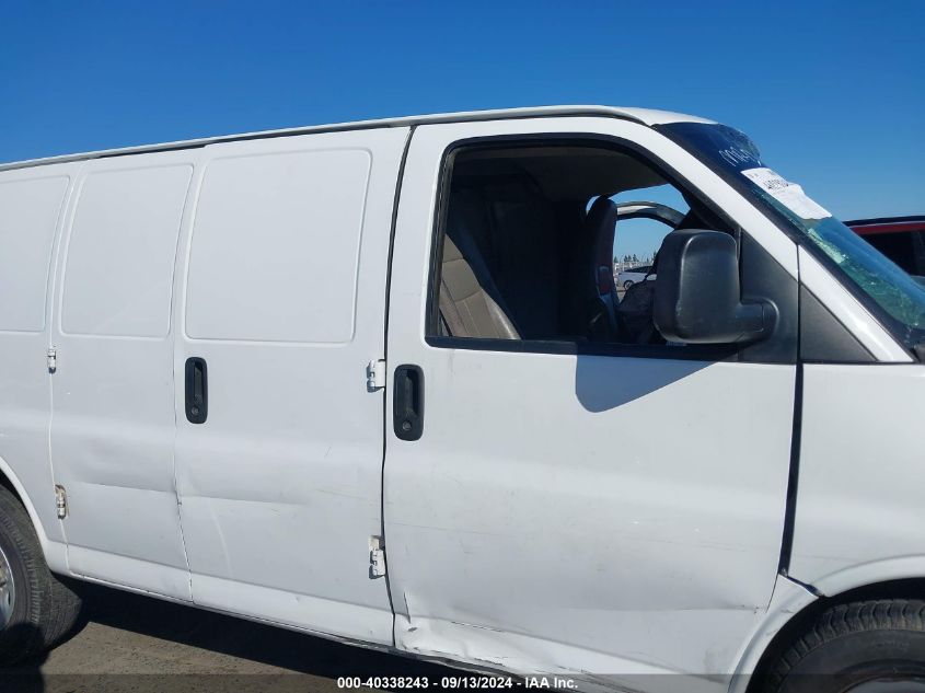 2014 Chevrolet Express 1500 Work Van VIN: 1GCSGAFX8E1181803 Lot: 40338243