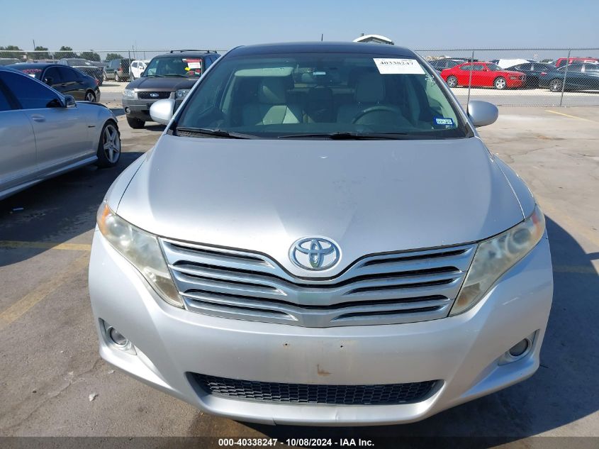 2010 Toyota Venza Base V6 VIN: 4T3BK3BB8AU028550 Lot: 40338247