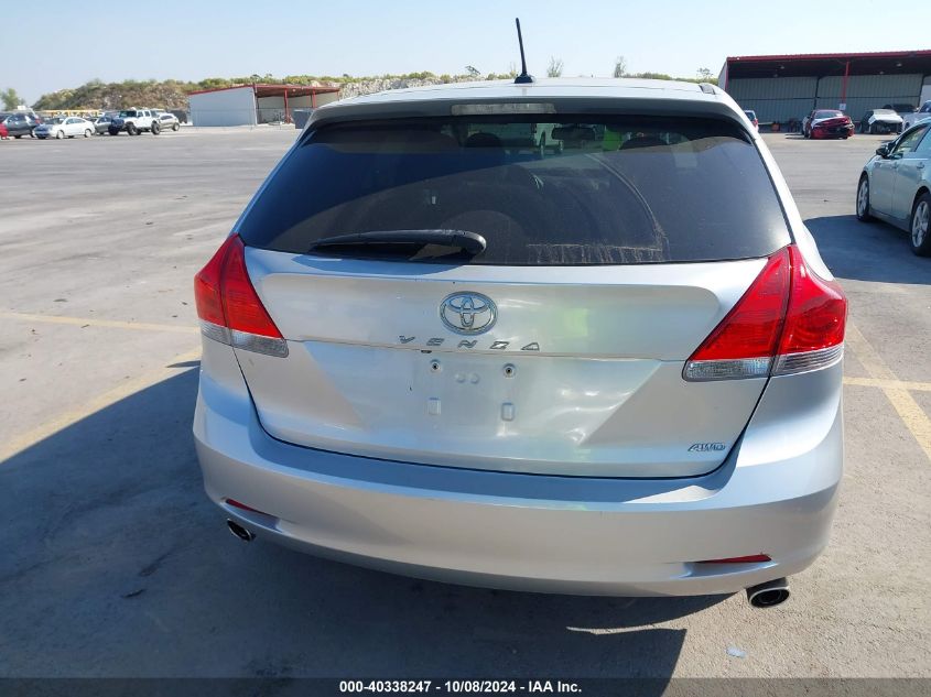 2010 Toyota Venza Base V6 VIN: 4T3BK3BB8AU028550 Lot: 40338247