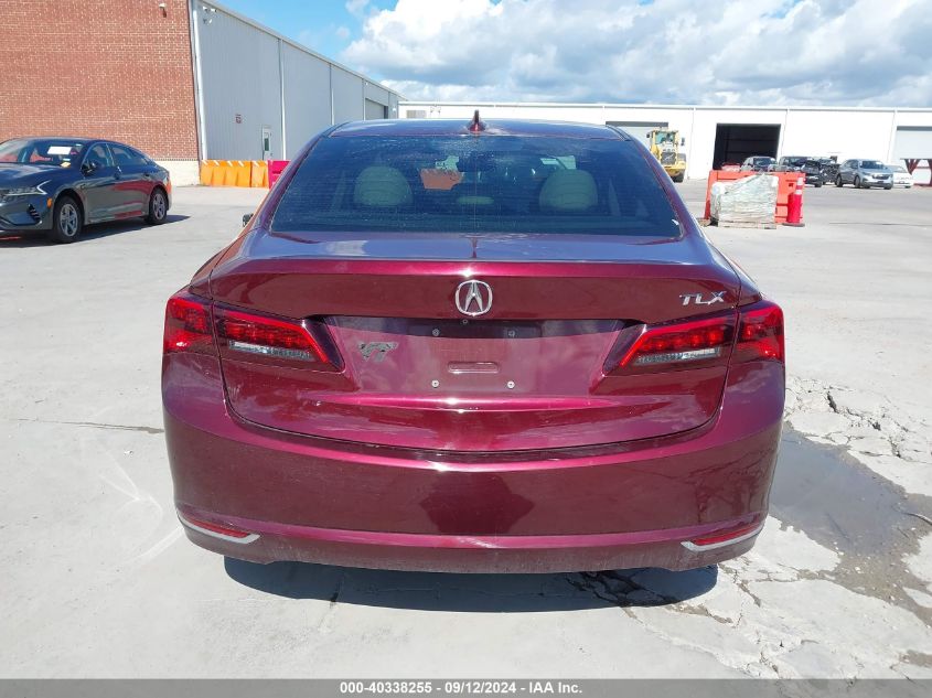 2016 Acura Tlx Tech VIN: 19UUB1F58GA003948 Lot: 40338255