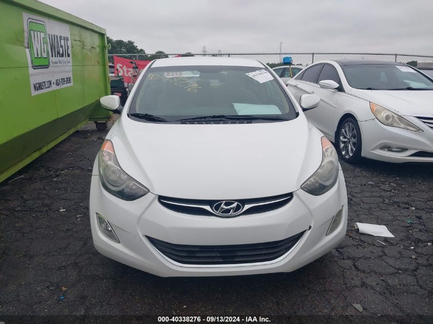 2012 Hyundai Elantra Gls VIN: 5NPDH4AE5CH125479 Lot: 40338276