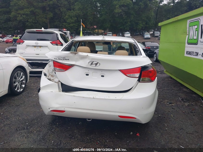 5NPDH4AE5CH125479 2012 Hyundai Elantra Gls